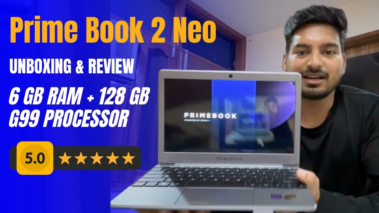 Primebook Neo 2 Review 🔥 Unboxing, Performance Test & Is It Worth ₹14,999?