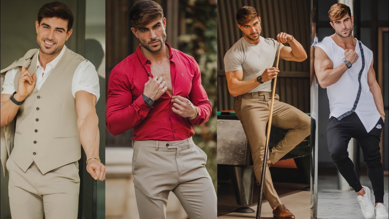Modern Styles Mario Hervas Dressing Ideas | Super Luxury Muscular Outfit Styles | Mario Hervas | ZHF