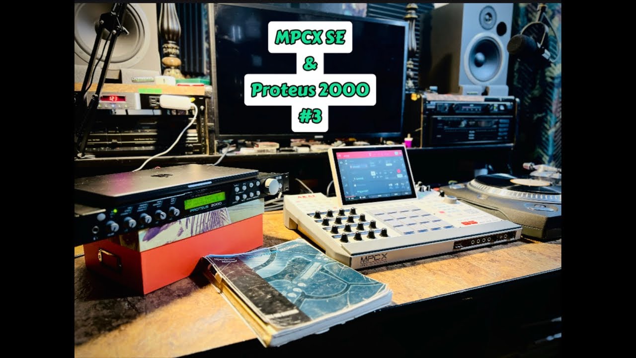 Proteus 2000 & MPCXSE/Sound Designing/ Behind the scenes with the Beat Addikt Godd exclusive. Part 3