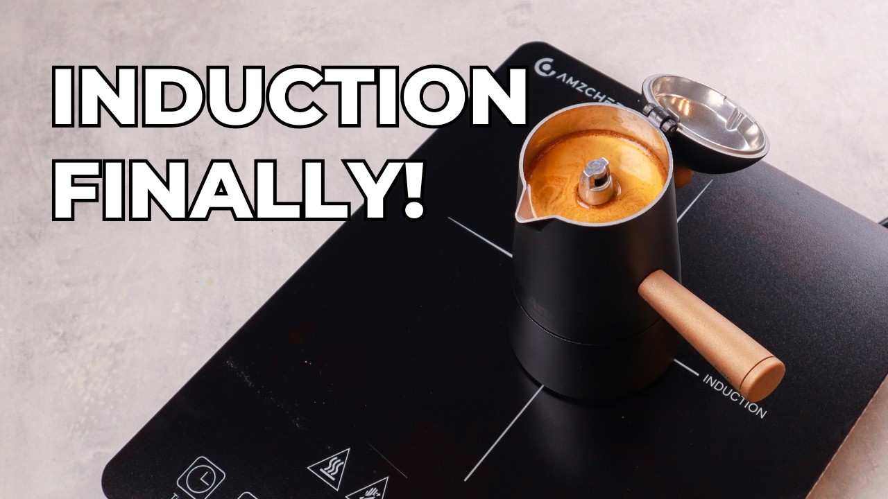 My FIRST Moka Pot Brew on Induction – Does It Work? (Ep.1)