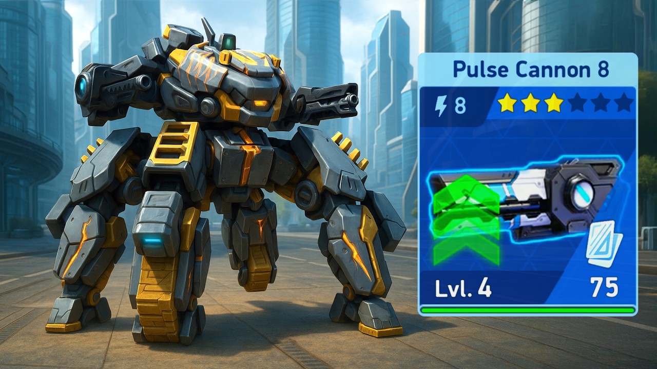 Arachnos with Pulse Cannon 8 - Mech Arena