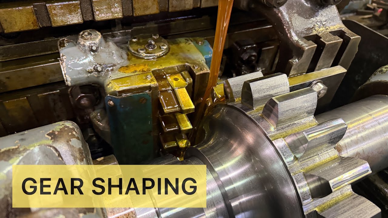 No One Makes This Gear Anymore — Watch a Sunderland Shaper Do It!!
