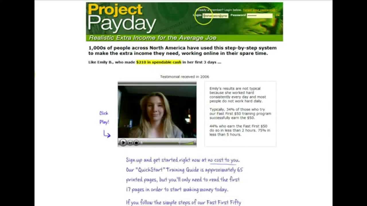 How To Activate Your Project Payday Account
