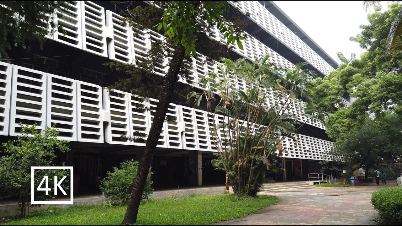 BUET|| Walking through serene BUET campus at noon, 4K.