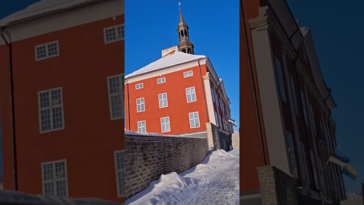 Прогулка по эстонскому приграничному городу Нарва, 4 - 5 февраля 2026 года.