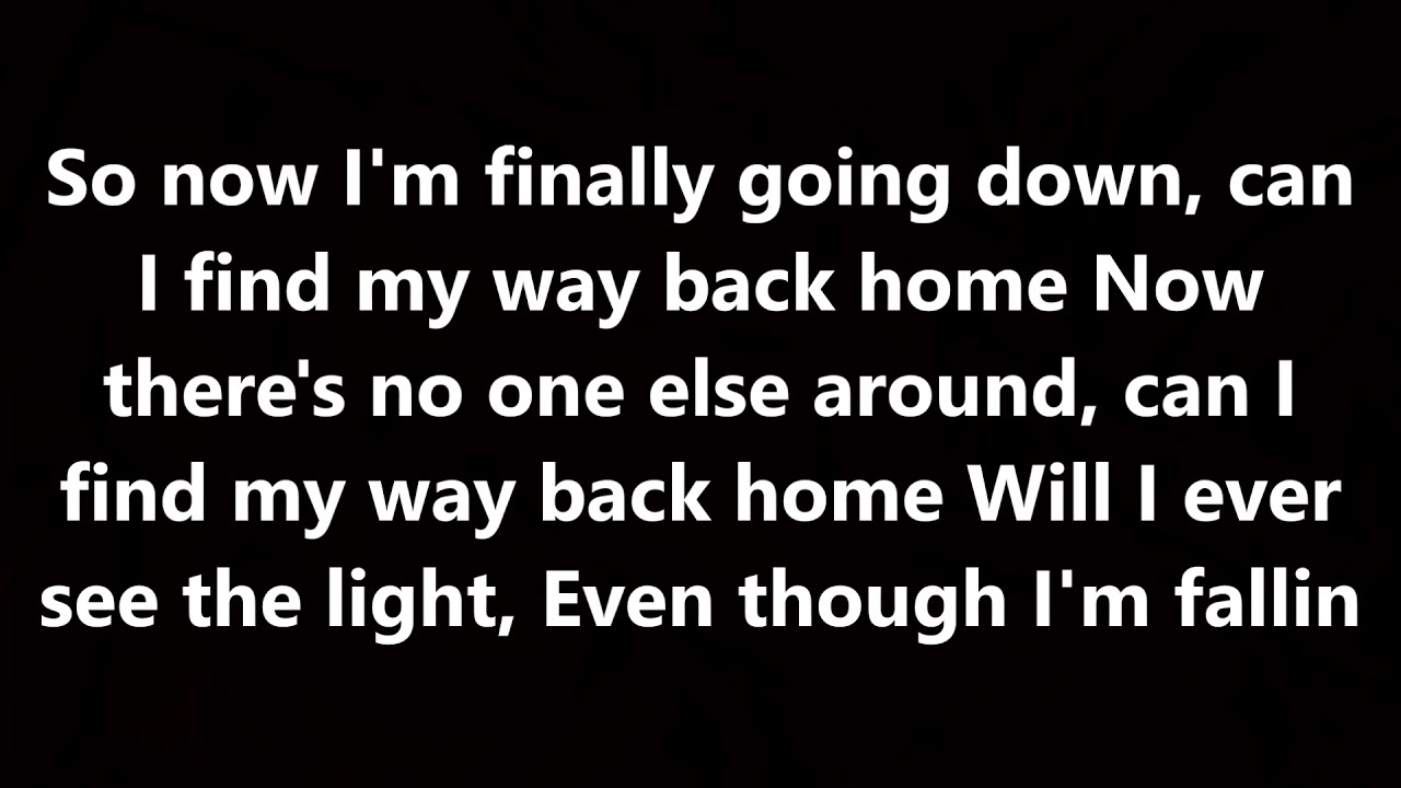 saliva - your disease (lyrics)