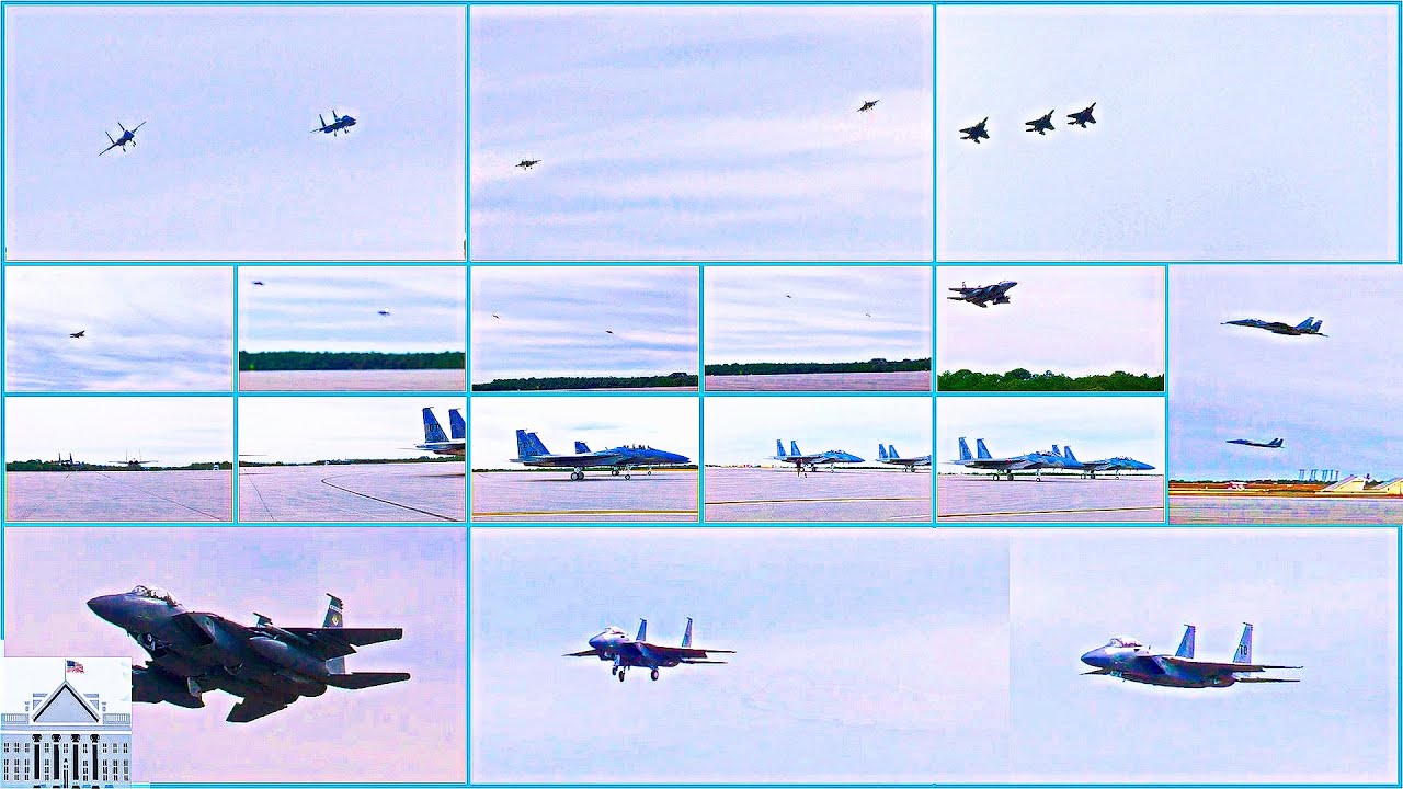 Two New F-15EX Eagle IIs Touch Down at Eglin AFB