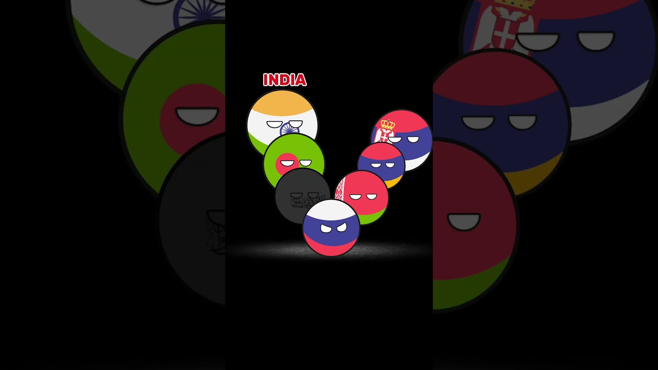 Russia VS Ukraine #countryballs #shorts #Russia #Ukraine #SWO