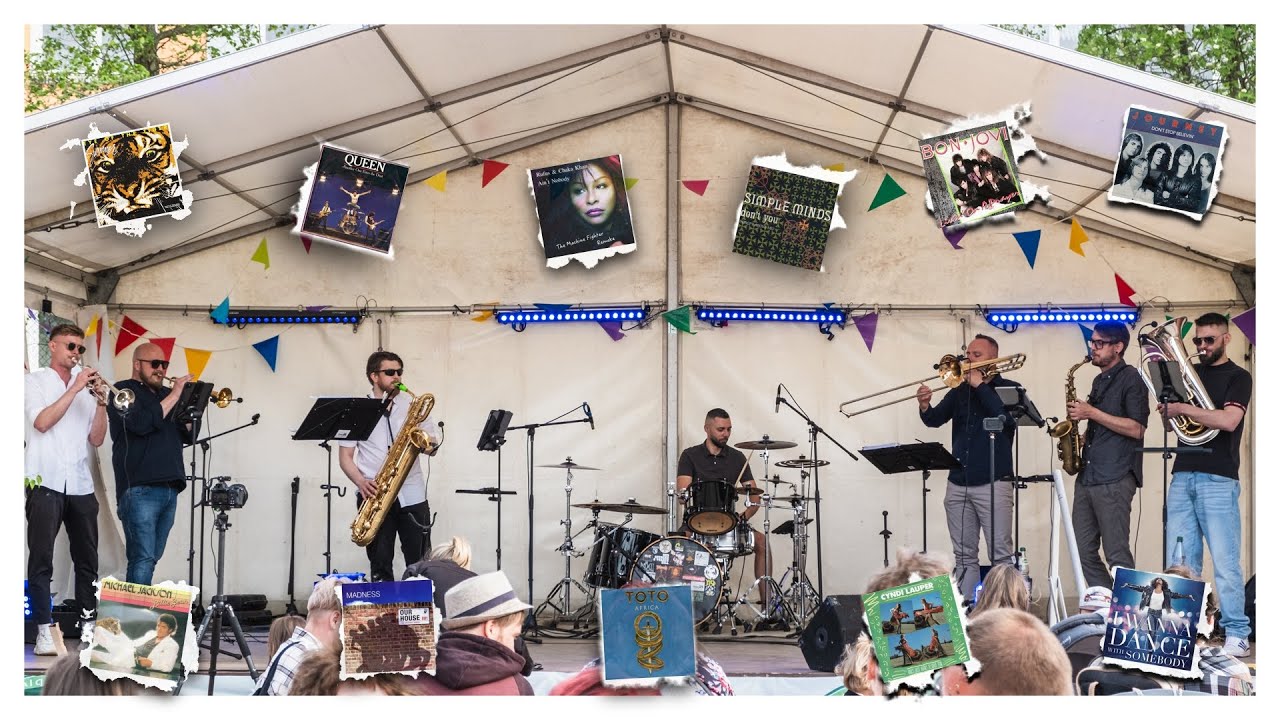 80's Music Medley - (Toto - Journey etc.) - Familienfest der Vereine Zschopau 2024 / Brass.FM / Live