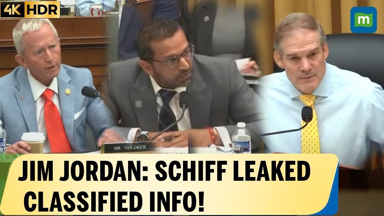 BREAKING: Jim Jordan Claims Schiff 'Leaked Classified Information' To Harm Trump At Patel Hearing