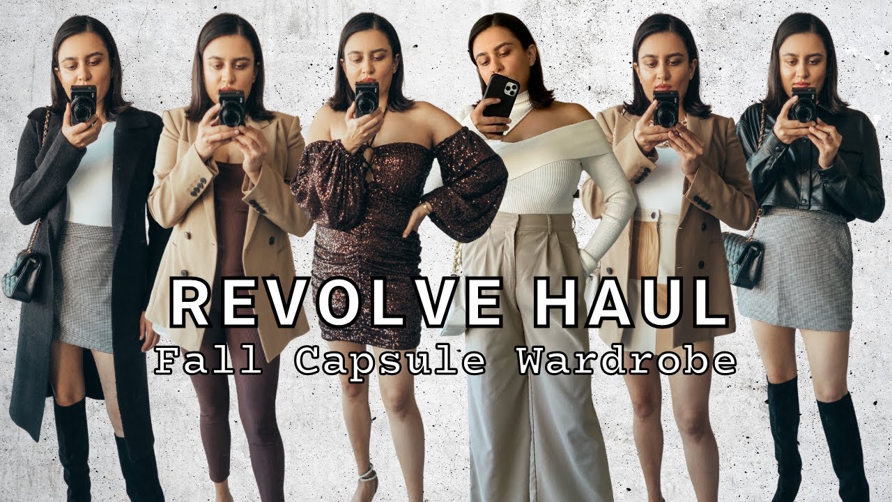FALL REVOLVE HAUL | FALL CAPSULE WARDROBE FROM REVOLVE | REVOLVE TRY ON HAUL 2021 | REVOLVE HAUL