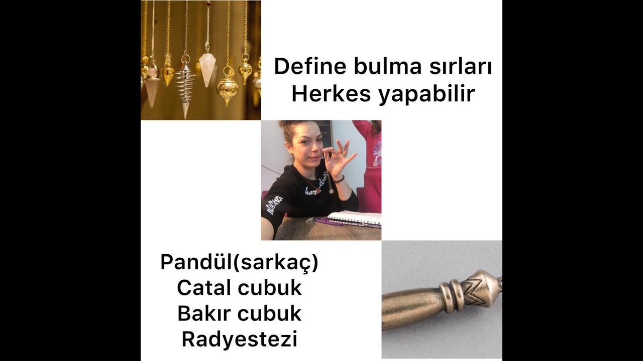 Radyestezi, pand&uuml;l,sarka&ccedil;, &ccedil;atal cubuk,bakır cubuk, nasıl yapılır. define bulmak .Altın pand&uuml;l (2)