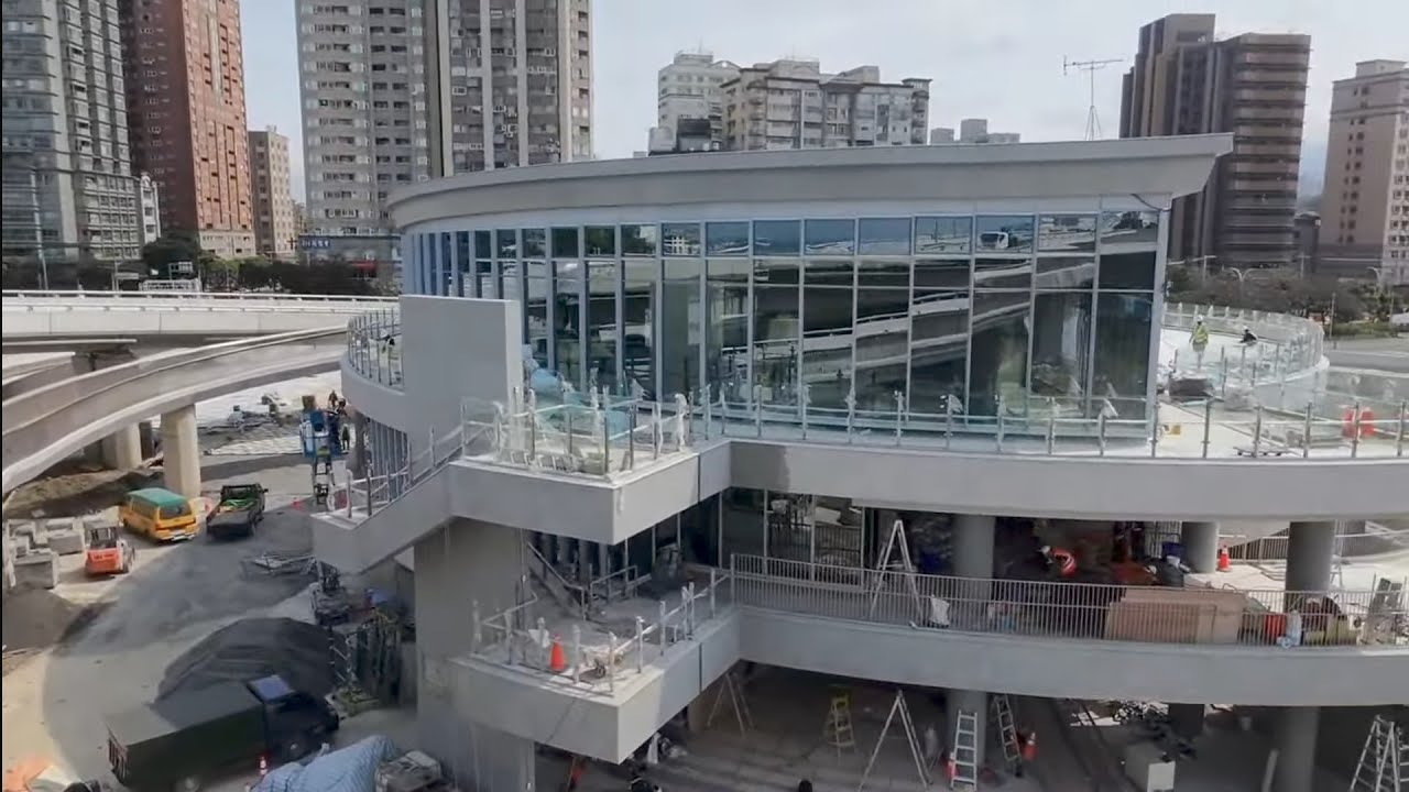 2026.03.20 淡江大橋工程 淡水端 各區最新進度概況 空拍直播