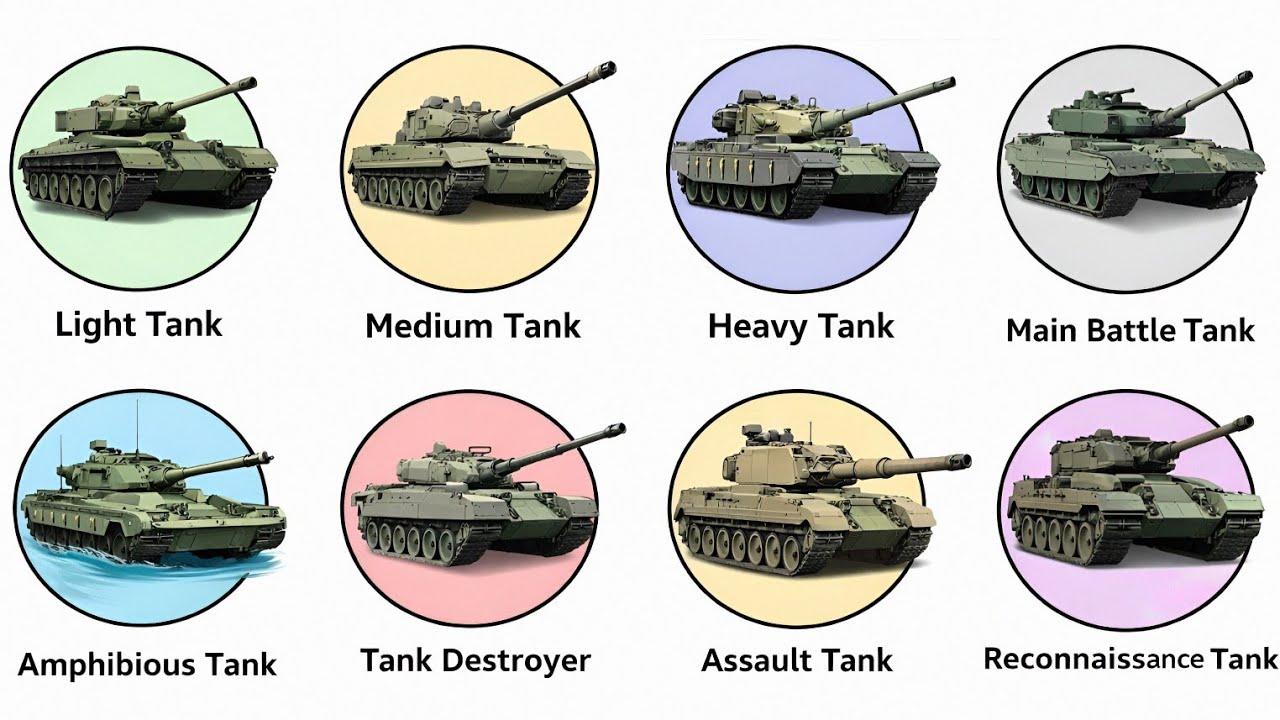 Every Tank Explained in 3 Minutes 