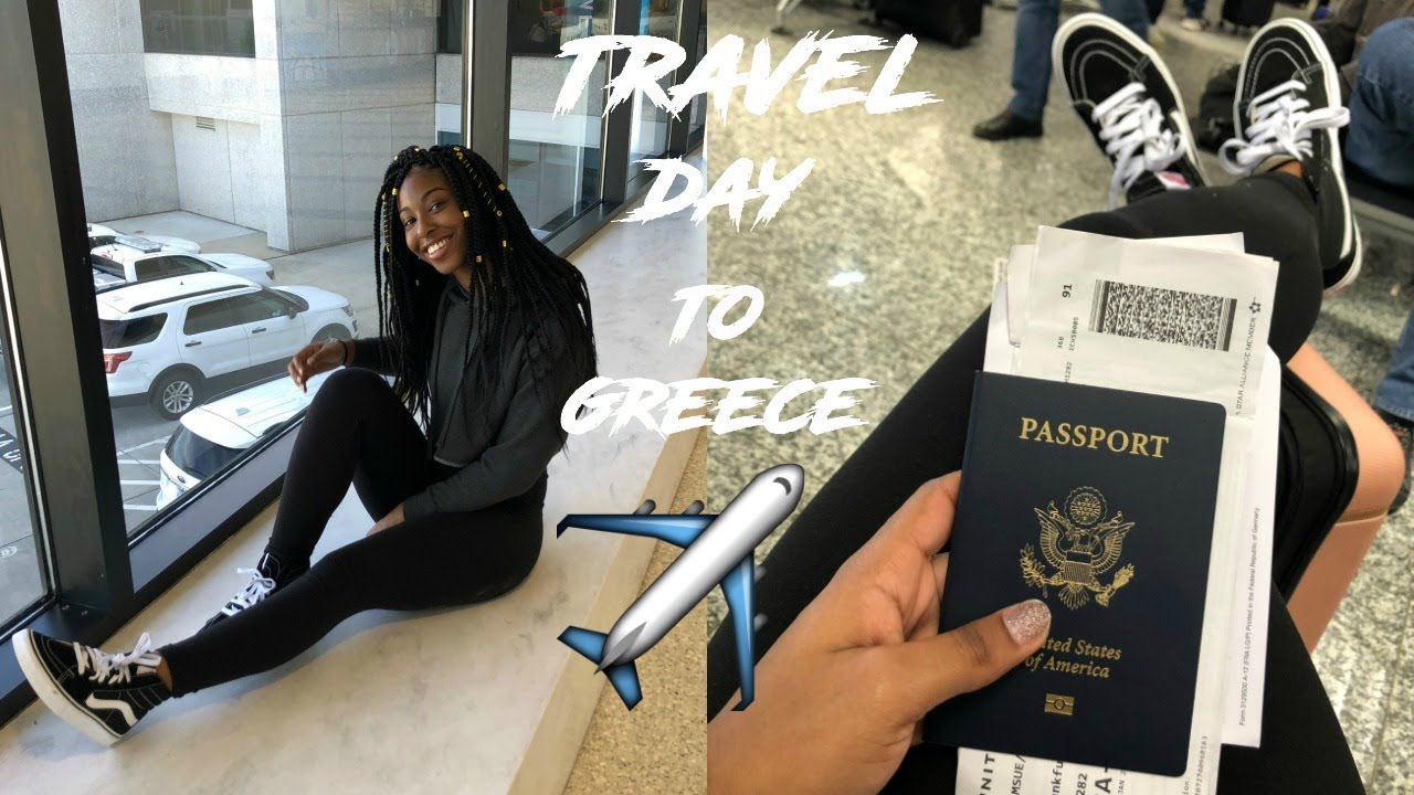 | 20 HOUR TRAVEL DAY TO GREECE! | STUDY ABROAD VLOG | TRAVEL VLOG |tramsue |