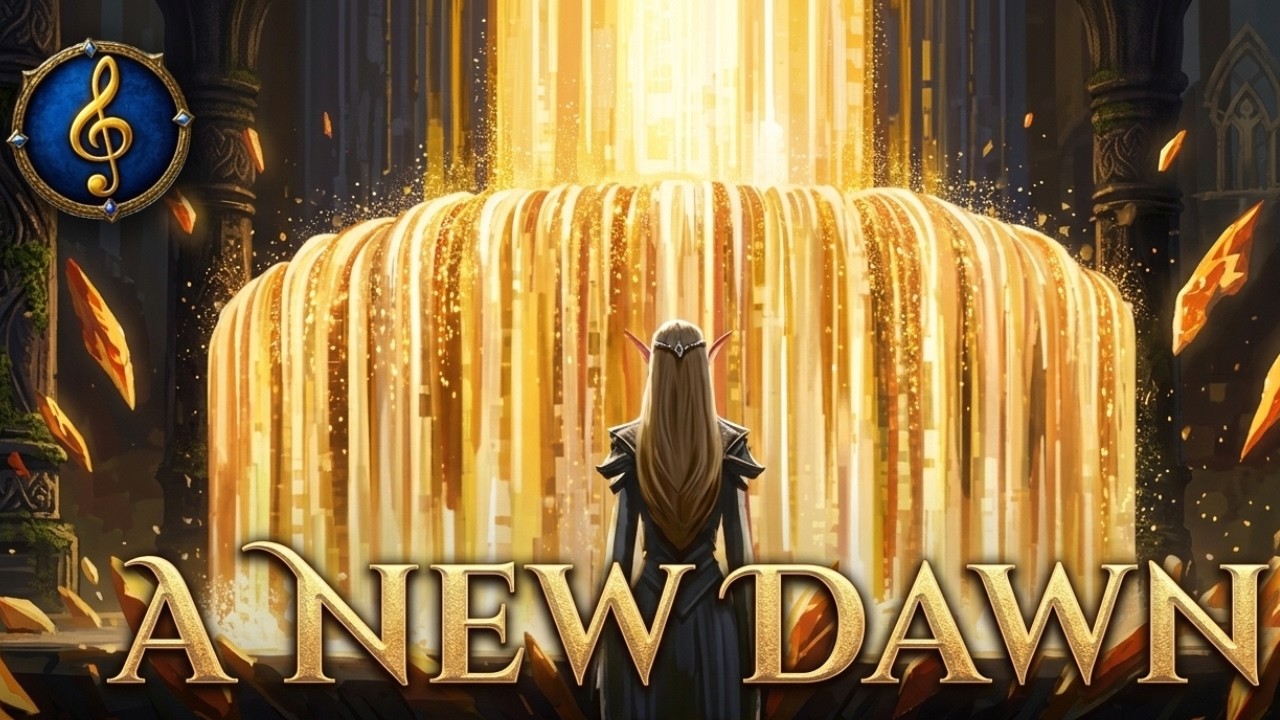 Golden Radiance ✨ The Sunwell: Celestial Ambient Music | Divine Solar Energy & Light