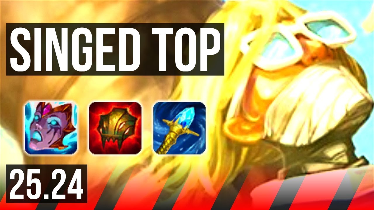 SINGED vs MORDEKAISER (TOP) | 4k comeback | KR Master | 25.24
