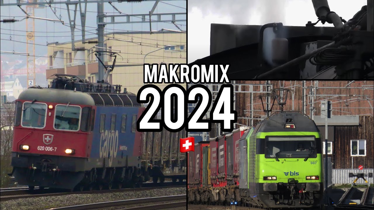 Macromix Switzerland 2024 - сборник локомотивных свистков и макросов из Швейцарии | SwissRails
