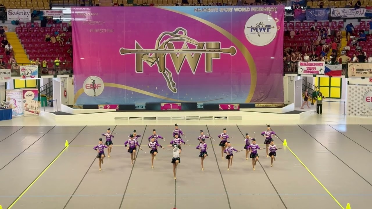 Mistrovství Evropy Monza | Mažoretky Cheerladies Třebíč | 5.7.2025 (1)