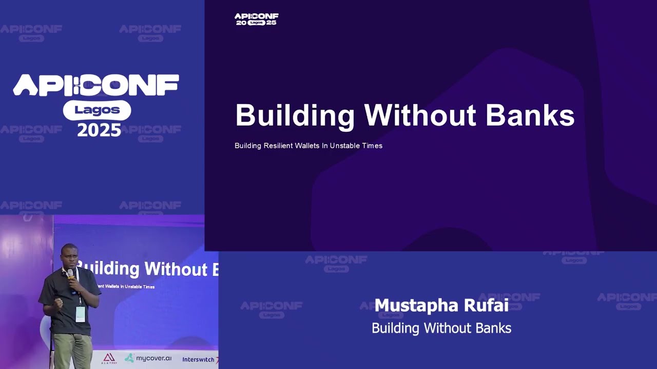 API Conference Lagos 2025 — Building Without Banks
