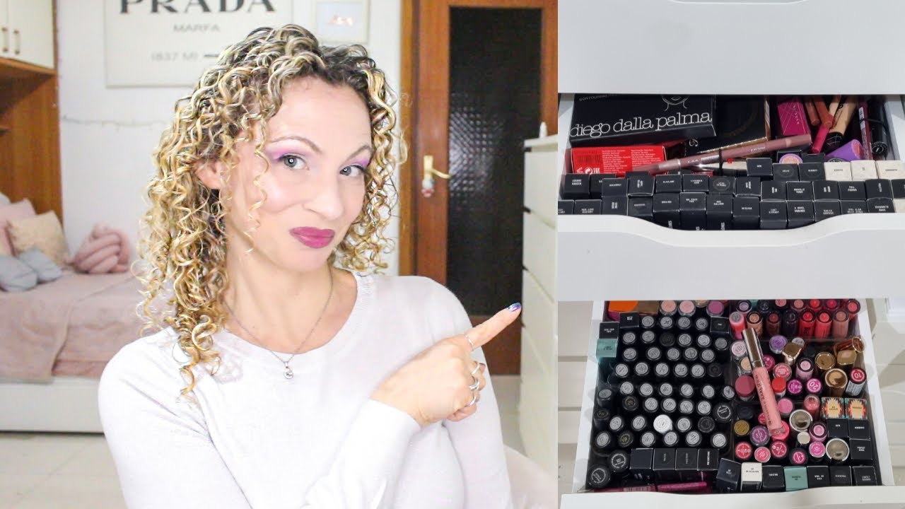 LA MIA MAKEUP COLLECTION! Pre decluttering