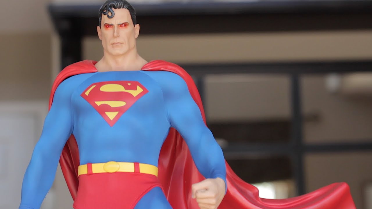 Superman Premium Format Exclusive Statue Unboxing Sideshow Collectibles