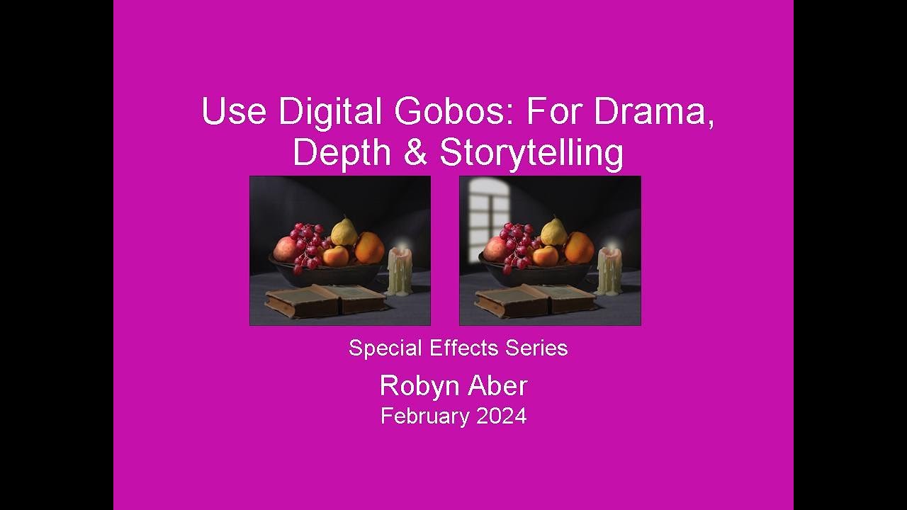 Use Digital Gobos to Create Depth, Drama & Storytelling