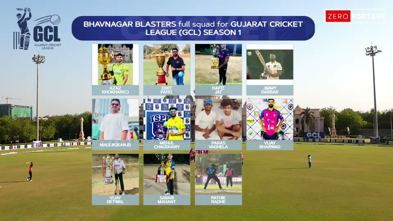 🔥 GCL 2025 – Match 15 | Bhavnagar Blasters vs Kutch Kings | Gujarat’s Biggest Tennis Cricket League