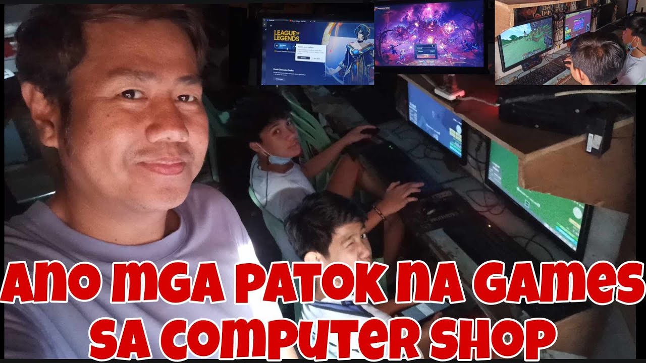 ANO UPDATED PATOK NA MGA GAMES SA COMPUTER SHOP/PISONET/INTERNET CAFE + CROSFFIRE +INTEL I3 ANO GPU