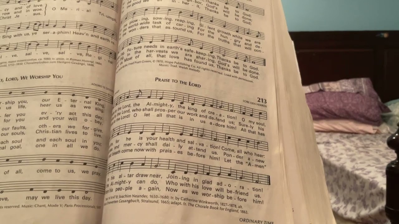 Praise To The Lord The Almighty King Of Creation (Lobe Den Herren) (213)