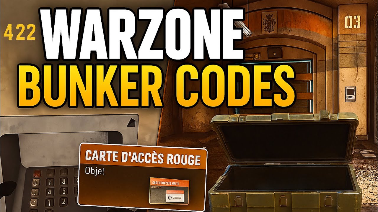 Comment Ouvrir TOUS les Bunkers de Warzone 2025 (Codes + Cartes d&rsquo;Acc&egrave;s)