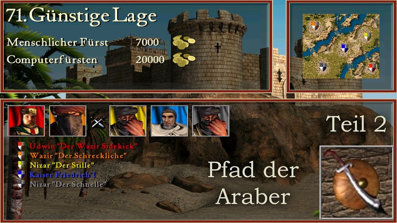 M71 - Günstige Lage - Teil 2 - Araber - Stronghold Crusader | Let's Play (German)