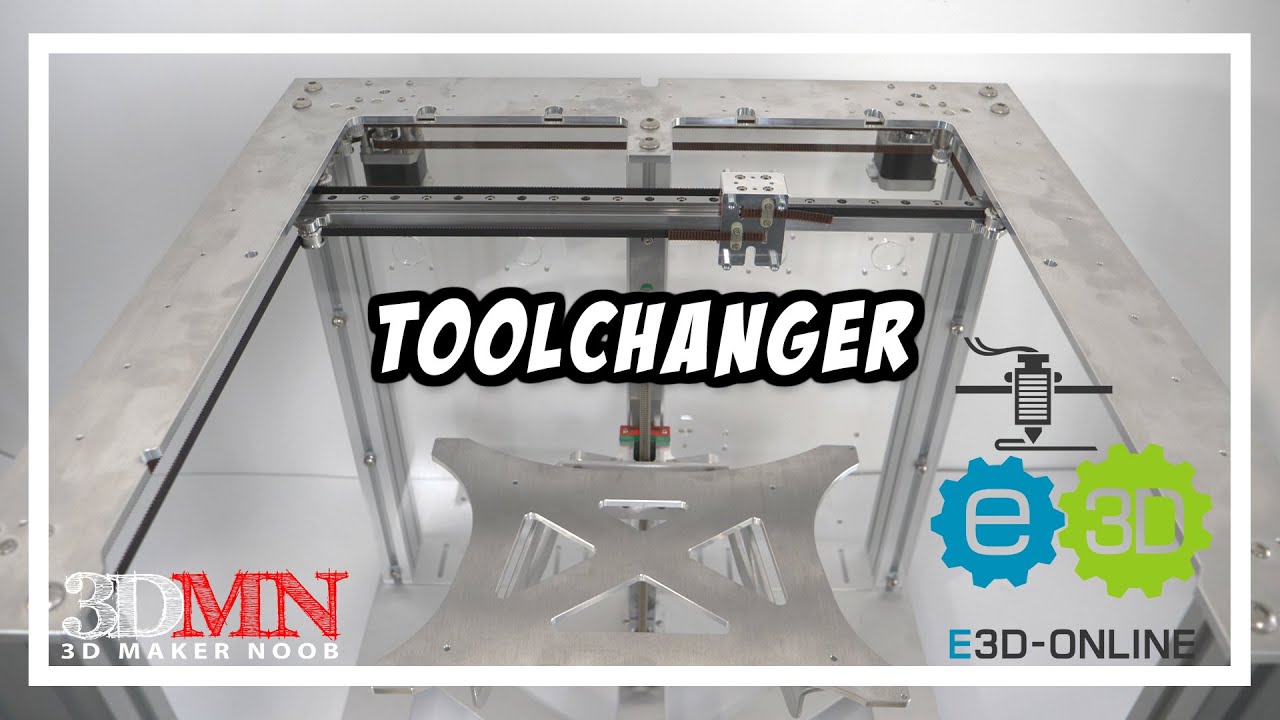 E3D Toolchanger Live Build - Part 1 - Unboxing And Motion System Assembly