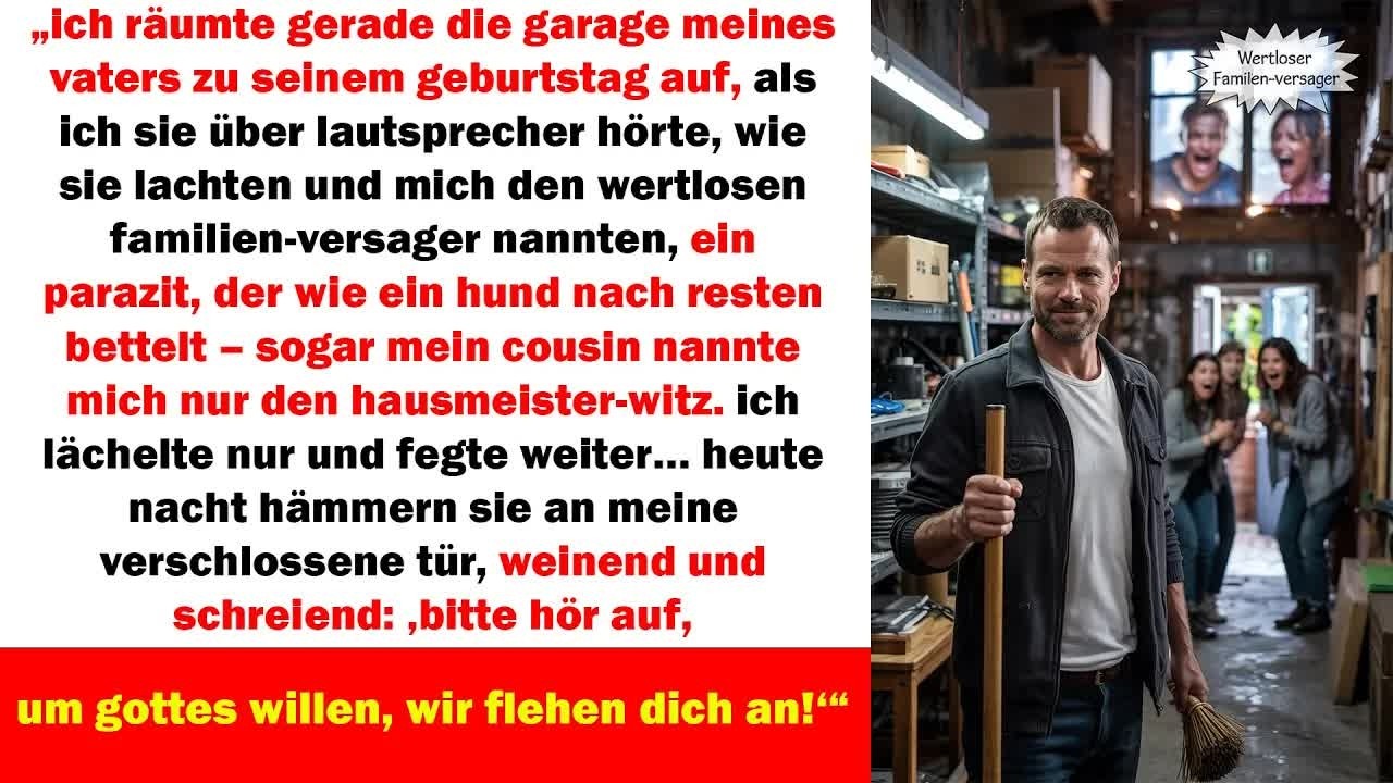 „bei der geburtstagsfeier meines vaters nannten sie mich versager nachts flehten sie um gnade“