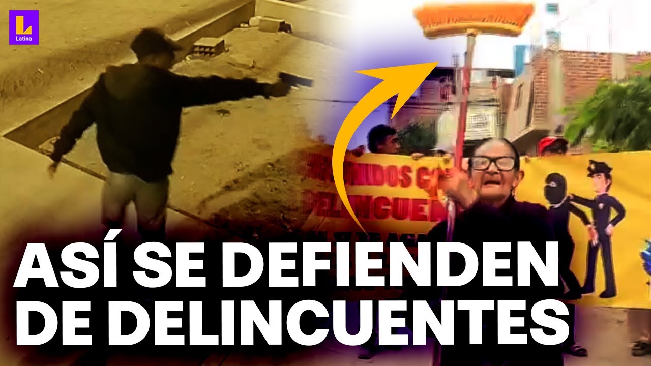 Vecinos de Chorrillos hartos de asaltos en la zona: 