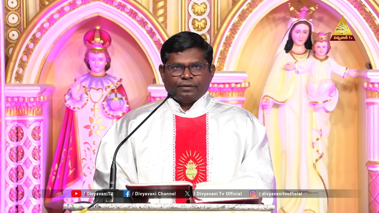 HOLY MASS | FR.SANNAKKI DEVADAS MILL HILL | ST.JOSEPH OBEDIENT SERVANT |12PM| 19 03 26| DIVYAVANI TV