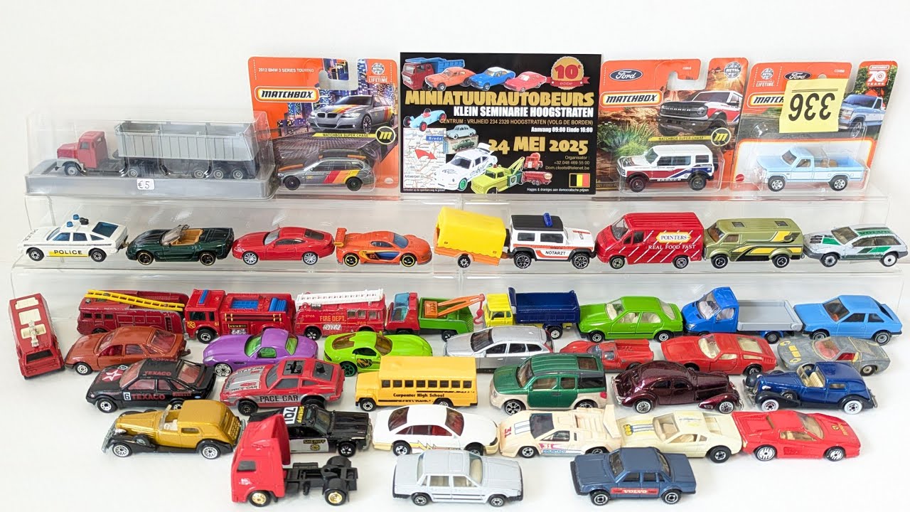 Chase Report week 21 2025 pt.1: Matchbox, Hot Wheels, Corgi, Majorette, Edocar, Playart, YatMing,...