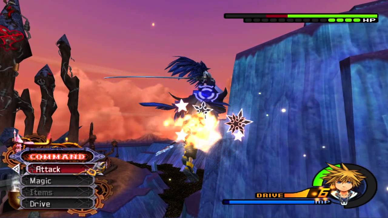 Kingdom Hearts II Final Mix (PS2) - Sephiroth [Level 99, Critical Mode]