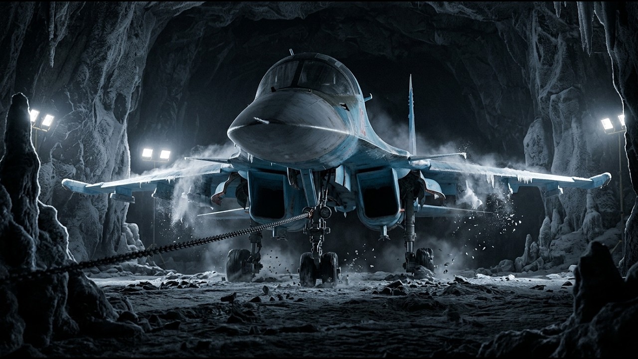 Abandoned Siberian Mine Su-34 Fullback Rebuild from a Frozen Cave