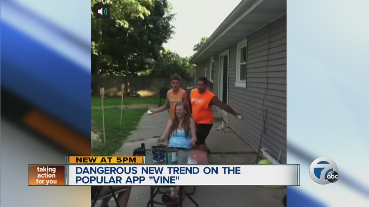 Dangerous new trend on the popular app Vine