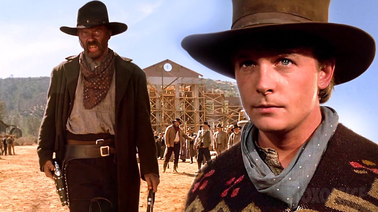 マーティ・マクフライとビュフォード・タネンの決闘 | バック・トゥ・ザ・フューチャーPART3 | 映画シーン
