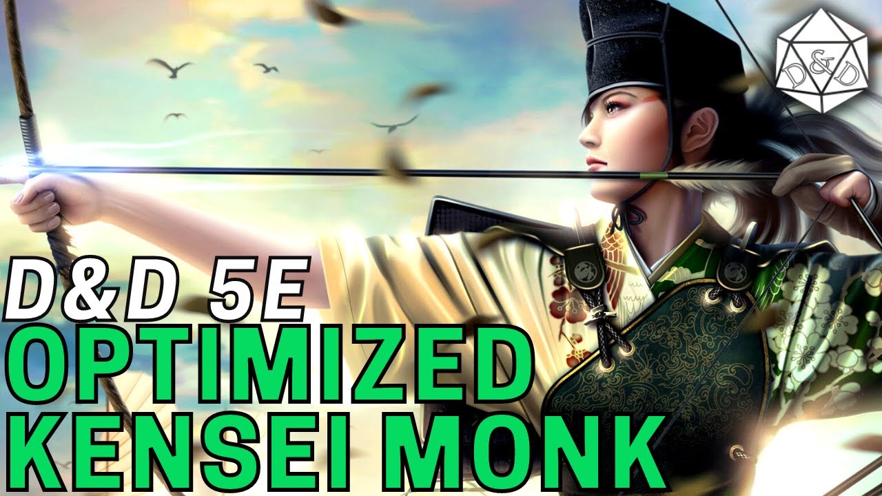 Y’all Are Sleeping On Kensei! Ultimate Archery Monk Build | D&D 5E