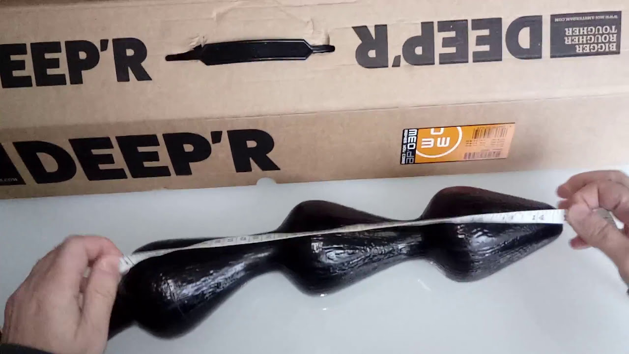 Deep'r Barb Giant Anal balls ! From Meo : UNBOXING
