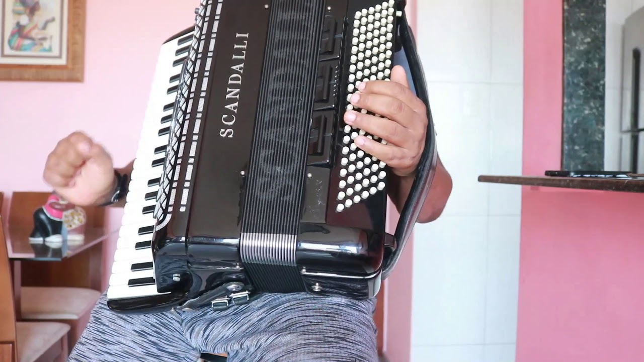 Video Aula de Sanfona (Acordeon) Riacho do Navio - Luiz Gonzaga