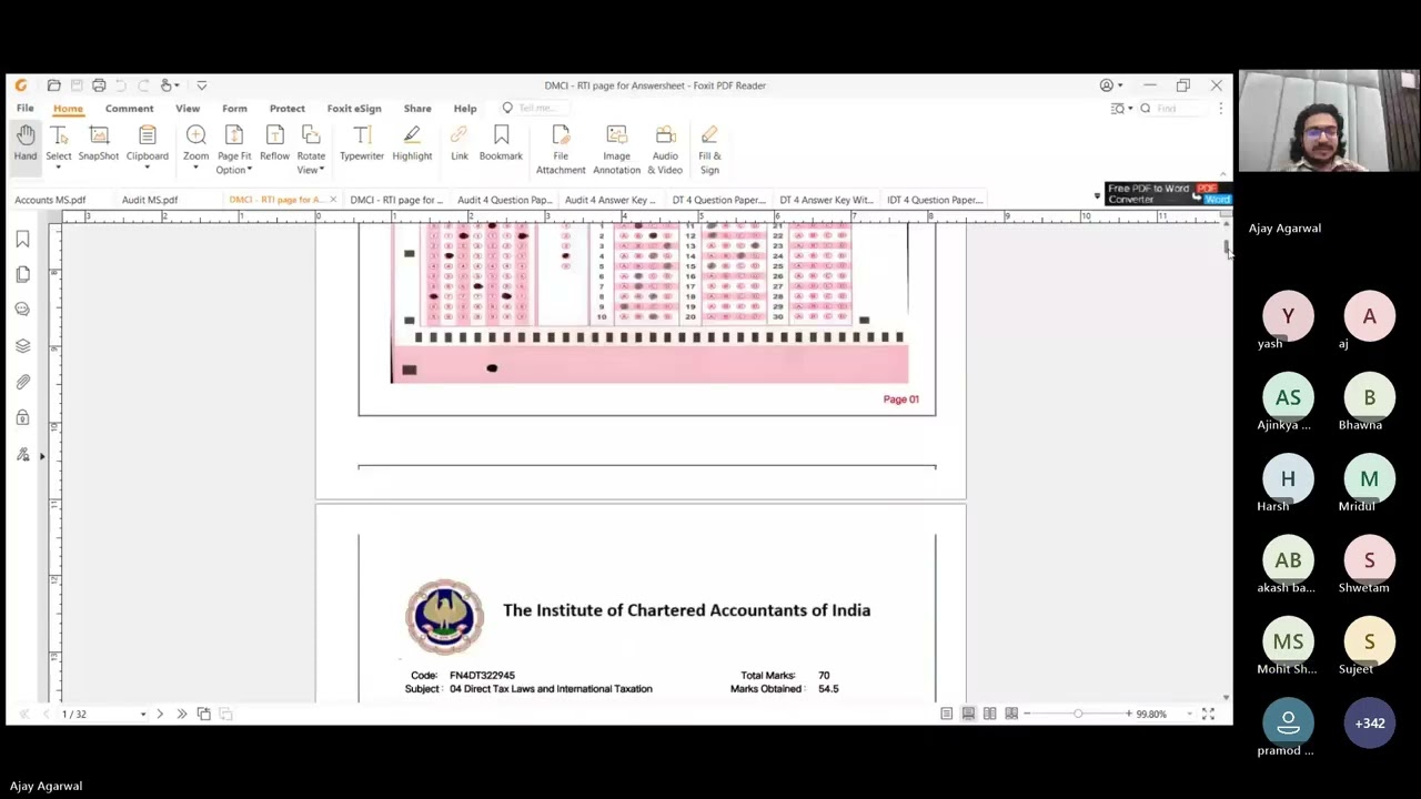 ICAI Marking Pattern | CA Final Jan 26 Guidance for Test Series & Class Students |Atul Agarwal AIR 1