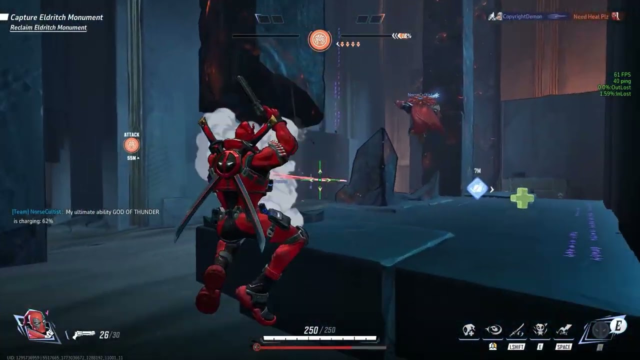 [Marvel Rivals] Deadpool is Good For DPS in Ranked