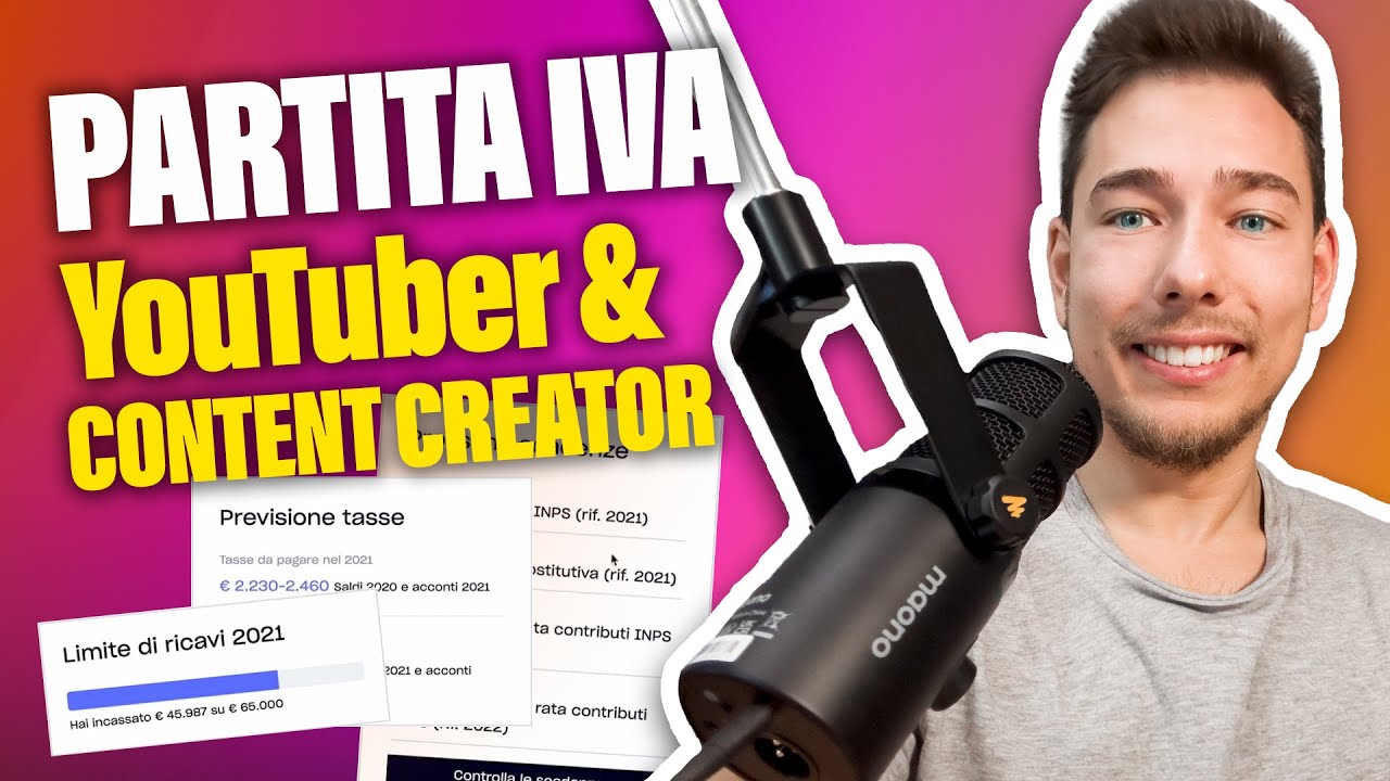 Tutto sulla Partita IVA per YouTuber e Content Creator