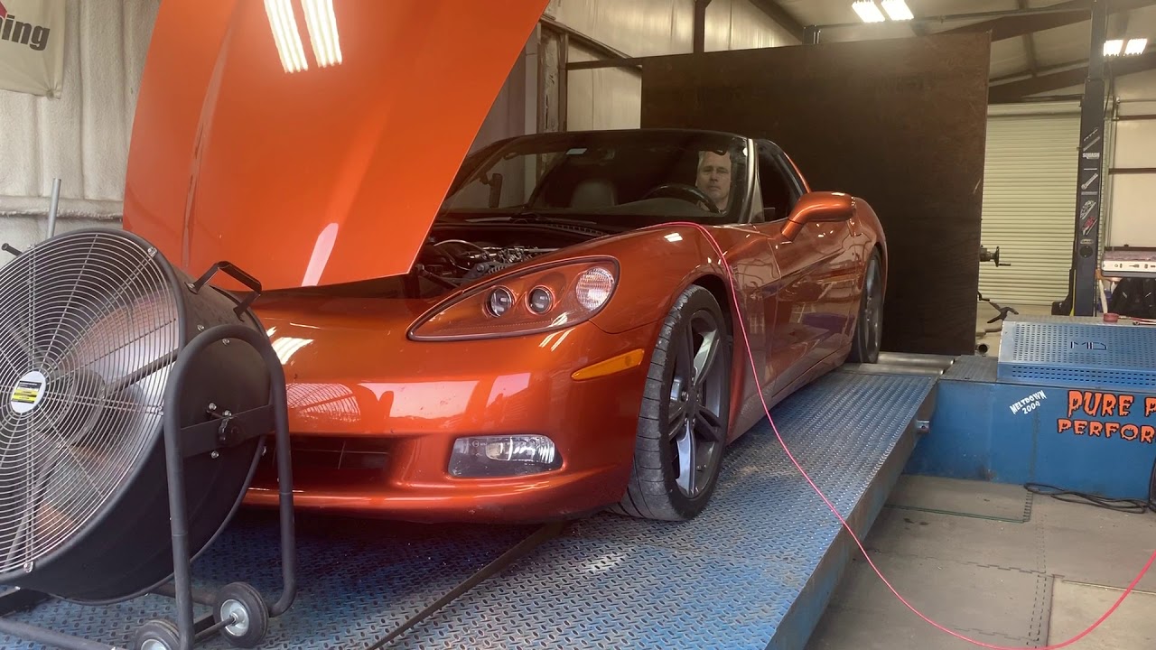 Mamo Heads Cam LS3 Corvette on the Dyno with Pat G