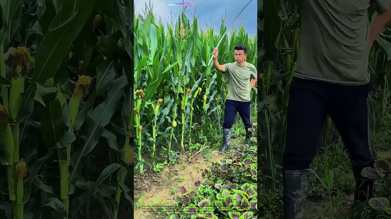 Breaking Corn Leaves: Why Farmers Strike Stalks Before Harvest