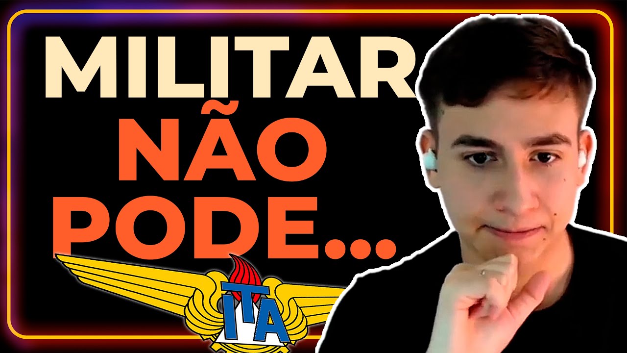 DESVANTAGENS de ser MILITAR no ITA